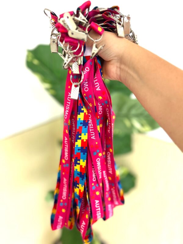 Cordão Autista Pink